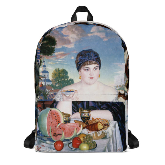 Boris Kustodiev, The Merchant's Wife Backpack