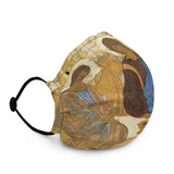 Andrei Rublev, Icon of the Holy Trinity (1422-1427) | Premium Face Mask