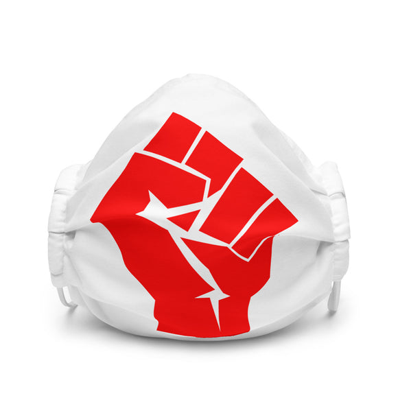 Socialist Raised Fist | Premium Face Mask