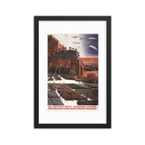 Long Live the Red Army - The Armed Detachment of the Proletarian Revolution! (1932) Framed Poster