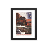 Long Live the Red Army - The Armed Detachment of the Proletarian Revolution! (1932) Framed Poster