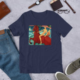 Kuzma Petrov-Vodkin, Bathing of a Red Horse, 1912 Men's T-Shirt