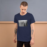 Reichstag Red Army Flag WWII Photo Men's T-Shirt