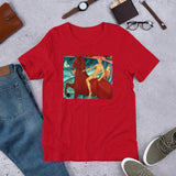 Kuzma Petrov-Vodkin, Bathing of a Red Horse, 1912 Men's T-Shirt