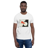 Lazar Markovich Lissitzky, Beat the Whites with the Red Wedge, 1919 Men's T-Shirt