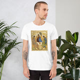 Andrei Rublev, Icon of the Holy Trinity, 1422-1427 Men's T-Shirt