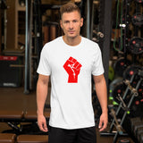 Socialist Raised Fist Men's T-Shirt