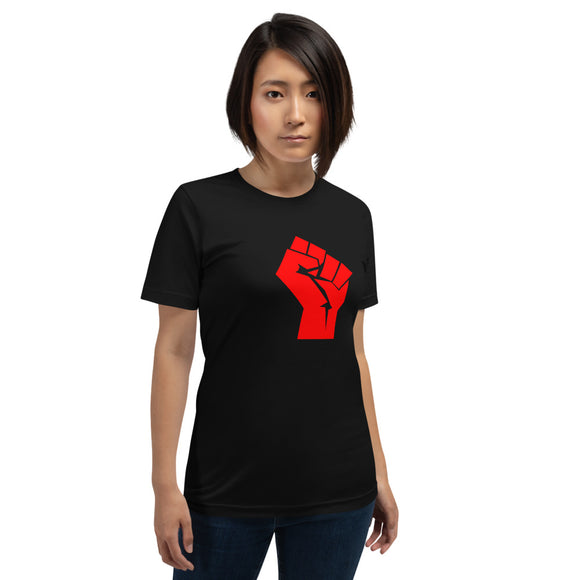 Socialist Raised Fist Women's T-Shirt