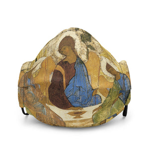 Andrei Rublev, Icon of the Holy Trinity (1422-1427) | Premium Face Mask