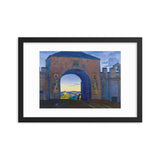 Nicholas Roerich, And We are Opening the Gates. From the "Sancta" Series (1922) Framed Poster