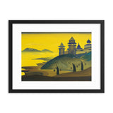 Nicholas Roerich, And We are Trying. From the "Sancta" Series (1922) Framed Poster