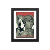 Emancipated Women Build Socialism! (1926) Framed Poster