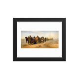 Ilya Repin, Barge Haulers on the Volga (1870) Framed Painting Poster