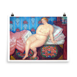 Boris Kustodiev, The Beauty (1915) Painting Poster
