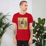 Andrei Rublev, Icon of the Holy Trinity, 1422-1427 Men's T-Shirt