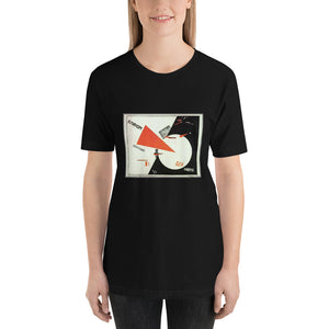 Lazar Markovich Lissitzky, Beat the Whites with the Red Wedge, 1919 Women's T-Shirt