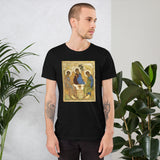 Andrei Rublev, Icon of the Holy Trinity, 1422-1427 Men's T-Shirt