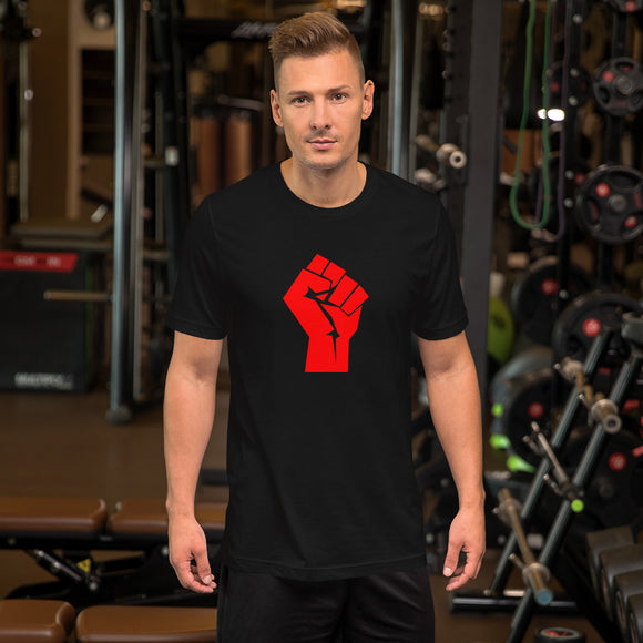 Socialist Raised Fist Men's T-Shirt