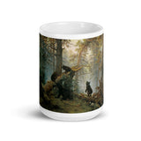 Morning in a Pine Forest "Russian Bears" Mug