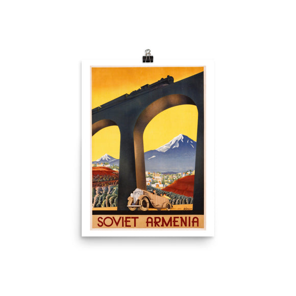 Soviet Armenia (1935) Travel Poster